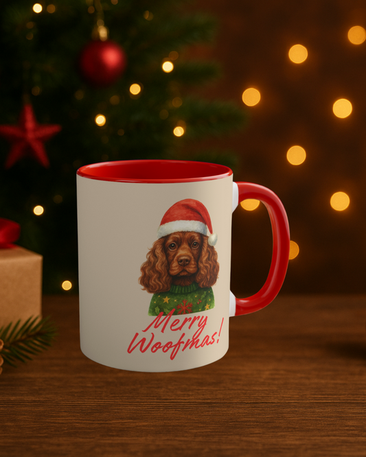 Cocker Spaniel Christmas Mug