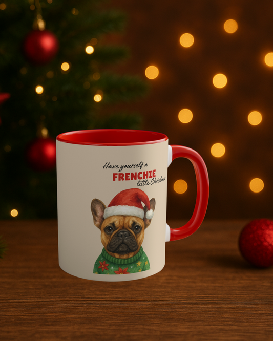 French Bulldog Christmas Mug