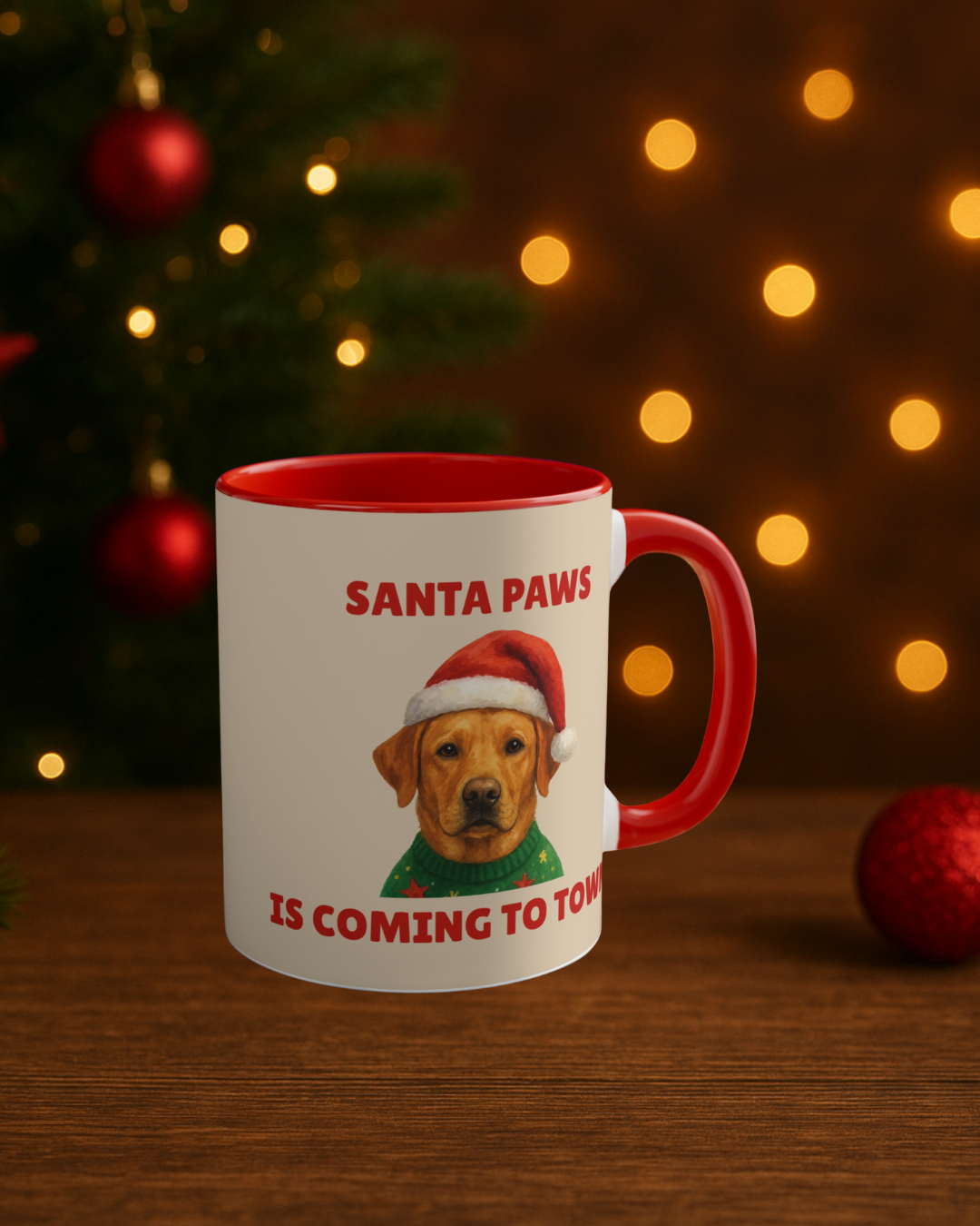 Labrador Christmas Mug